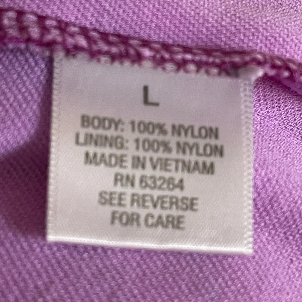 dressbarn Purple and Pink Flutter Sleeve Blouse - Picture 6 of 7